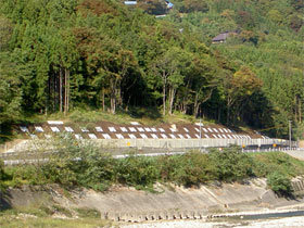 一般国道19号線（生坂村古坂）