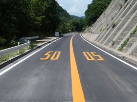 国道254号 舗装修繕（三才山有料道路）
